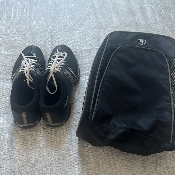 NIKE Golf Shoes with matching shoe bag - Picture 4 of 7